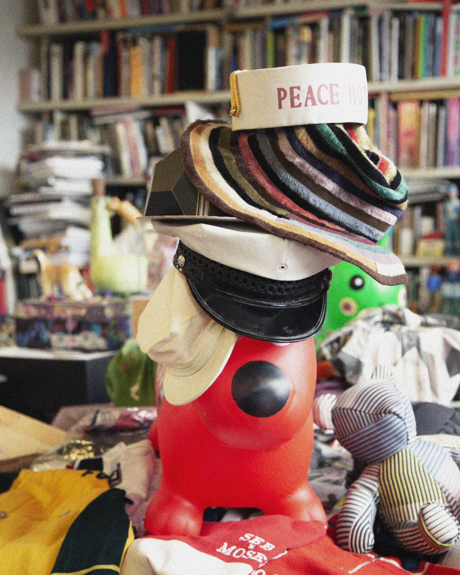 Chapeau Paul Smith Holly Bombetta - Taille L, 100% Laine Rouge, Neuf Avec étiquettes
